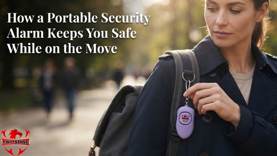 How a Portable Security Alarm Keeps You Safe While on the Move