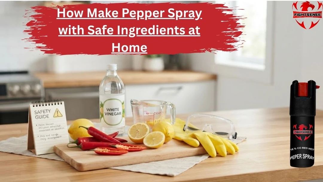 How Make Pepper Spray with Safe Ingredients at Home