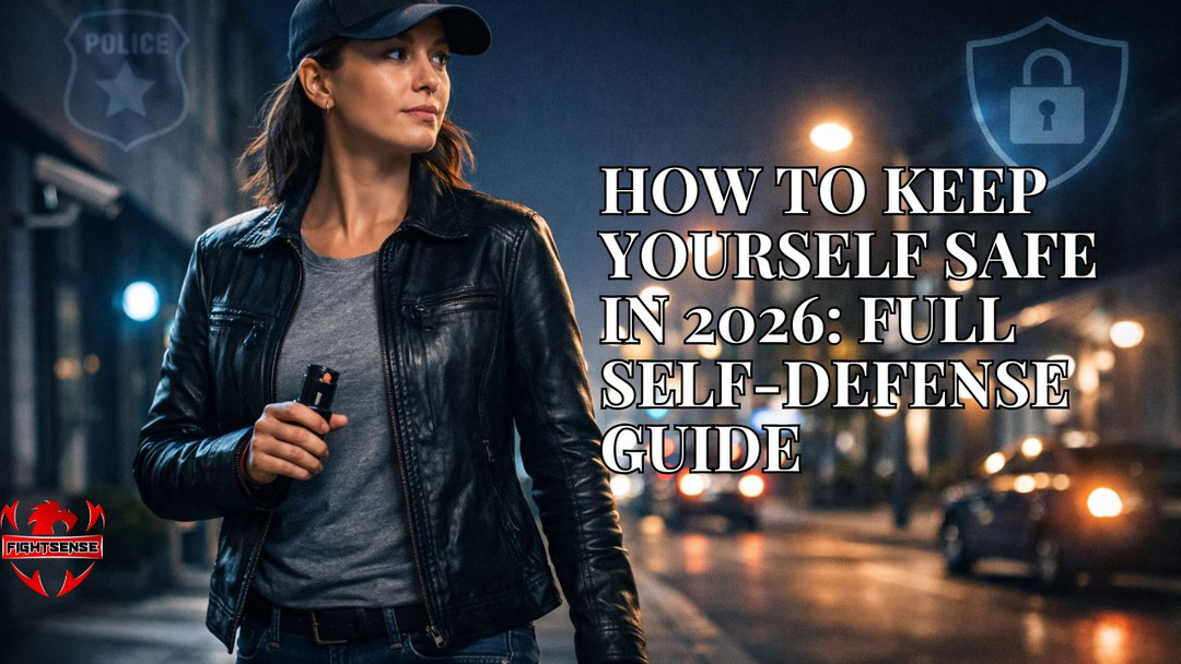 How to Keep Yourself Safe in 2026: Full Self-Defense Guide