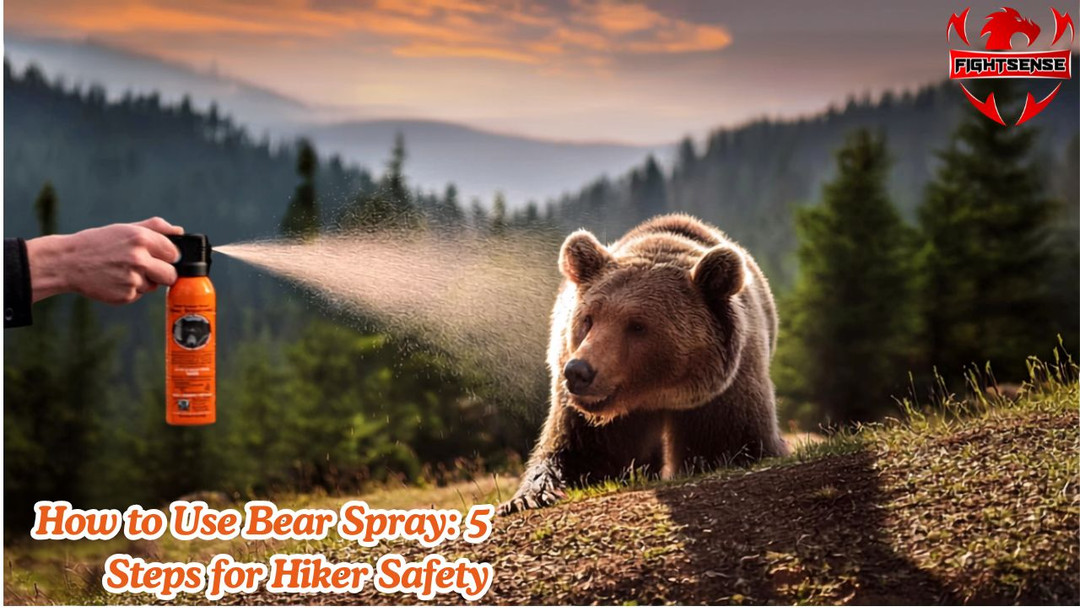 How to Use Bear Spray: 5 Steps for Hiker Safety