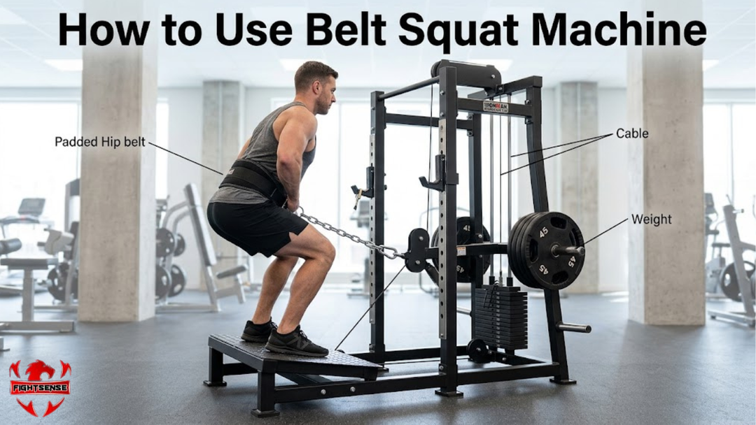 How to Use Belt Squat Machine