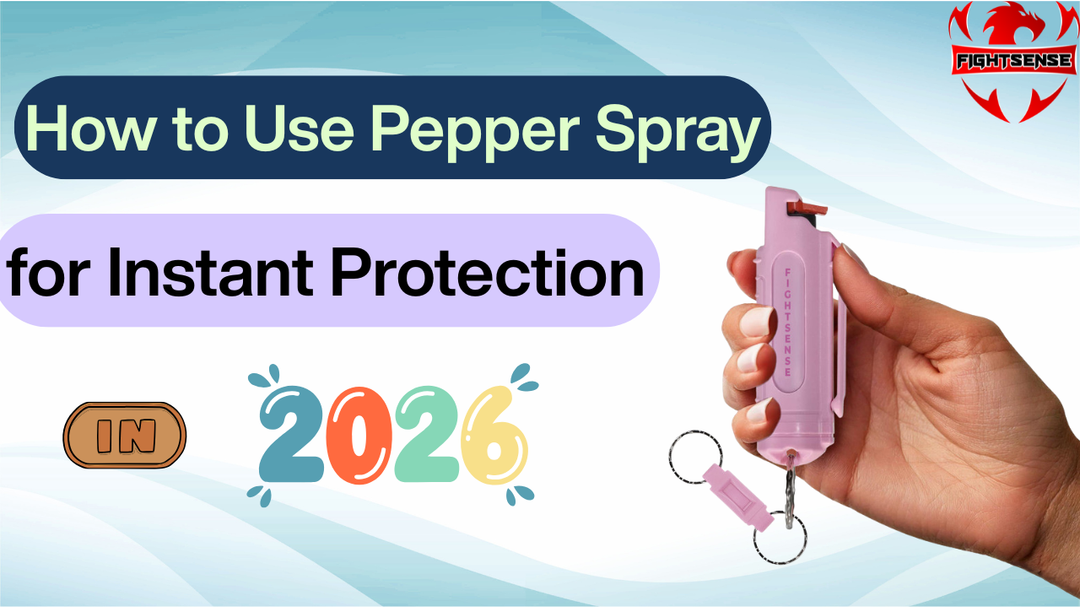 How to Use Pepper Spray for Instant Protection in 2026