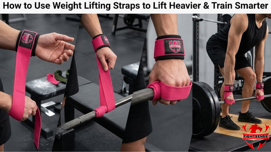 How to Use Weight Lifting Straps to Lift Heavier & Train Smarter 