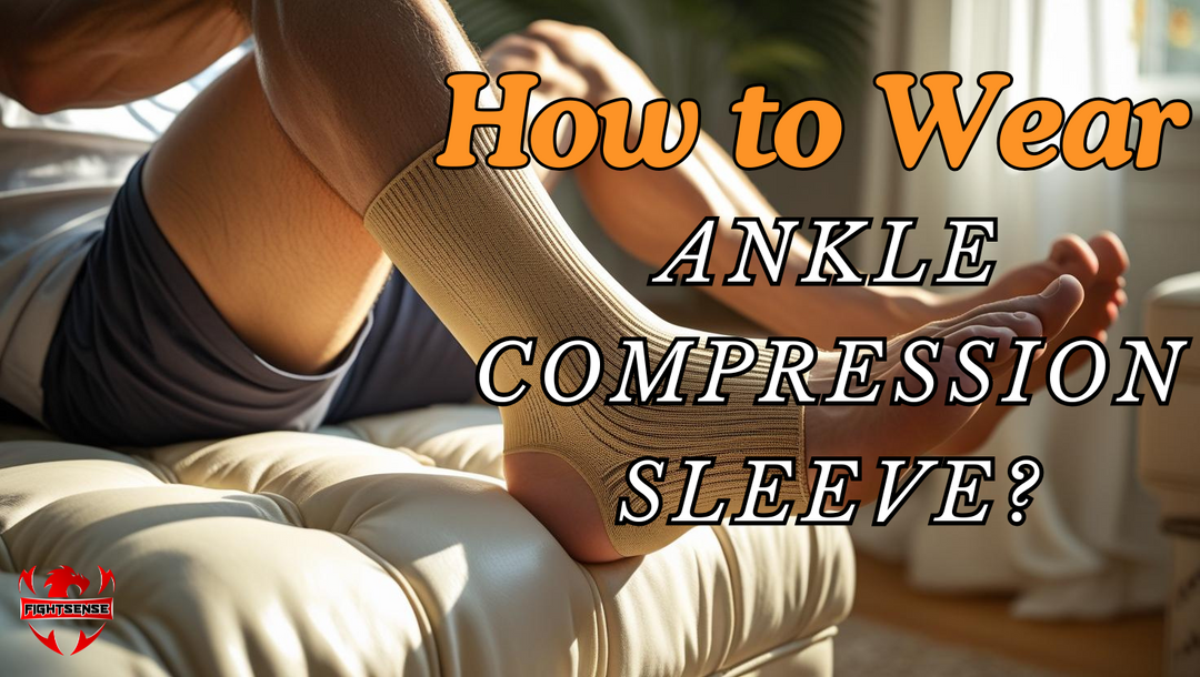 How to Wear Ankle Compression Sleeve?