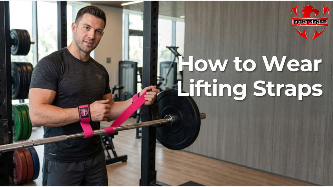 How to Wear Lifting Straps