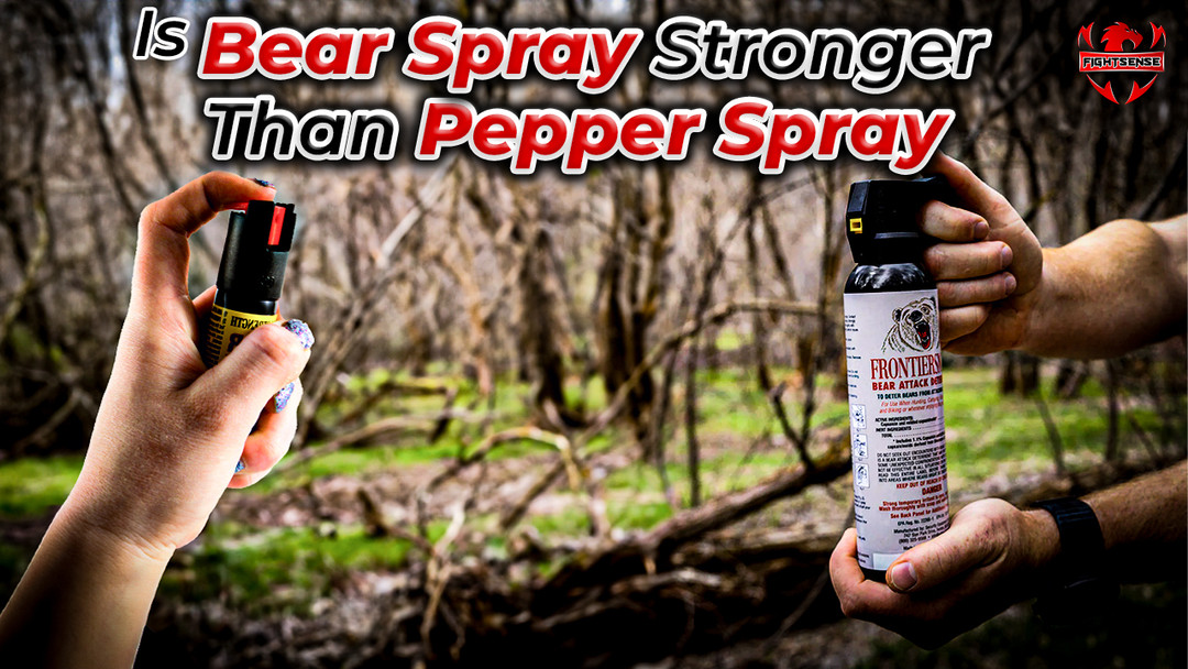 Is Bear Spray Stronger Than Pepper Spray?