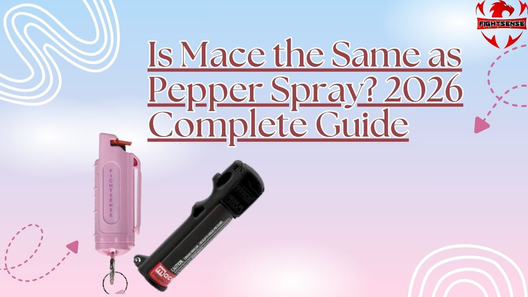 Is Mace the Same as Pepper Spray? 2026 Complete Guide