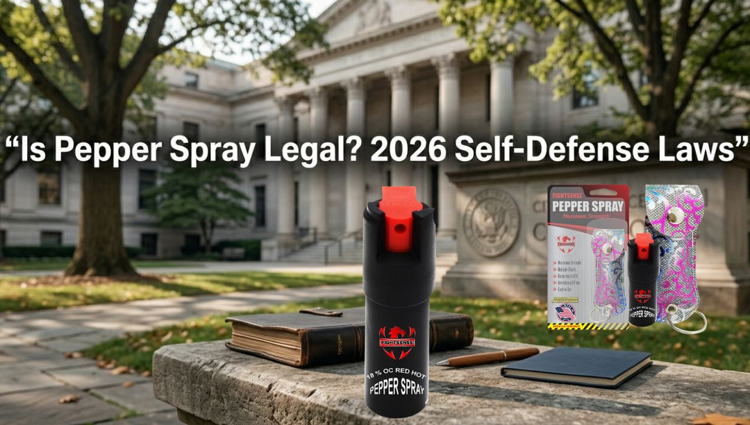 Is Pepper Spray Legal? 2026 Self-Defense Laws