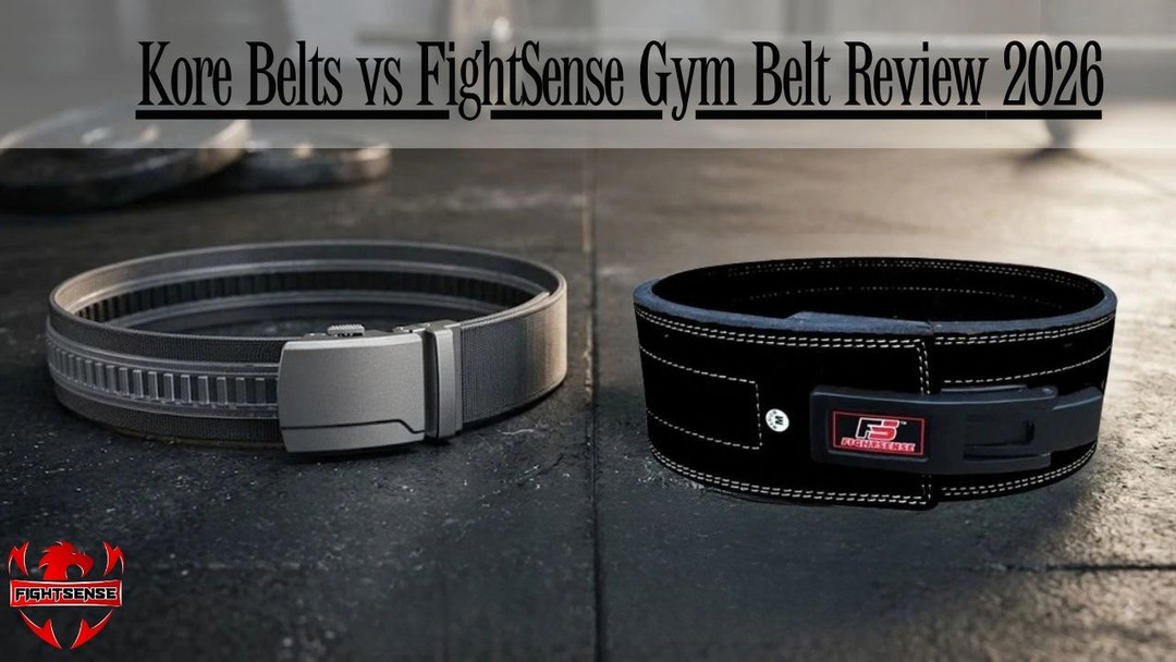 Kore Belts vs FightSense Gym Belt Review 2026