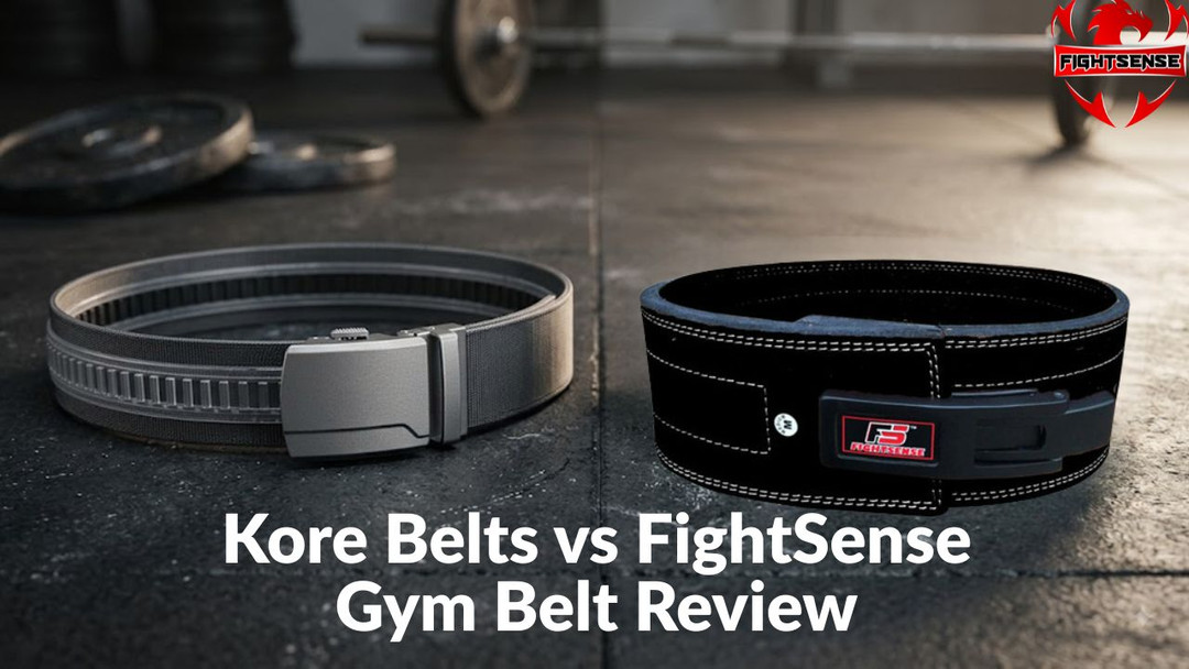 Kore Belts vs FightSense Gym Belt Review