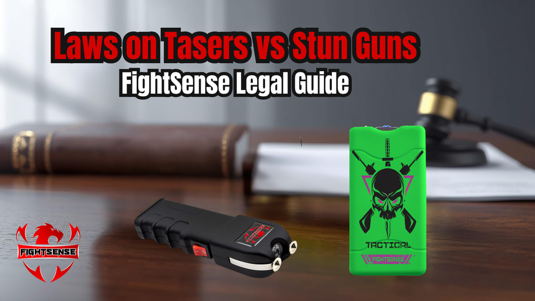 Laws on Tasers vs Stun Guns: FightSense Legal Guide