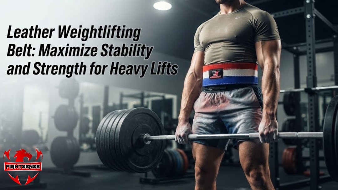 Leather Weightlifting Belt: Maximize Stability and Strength for Heavy Lifts