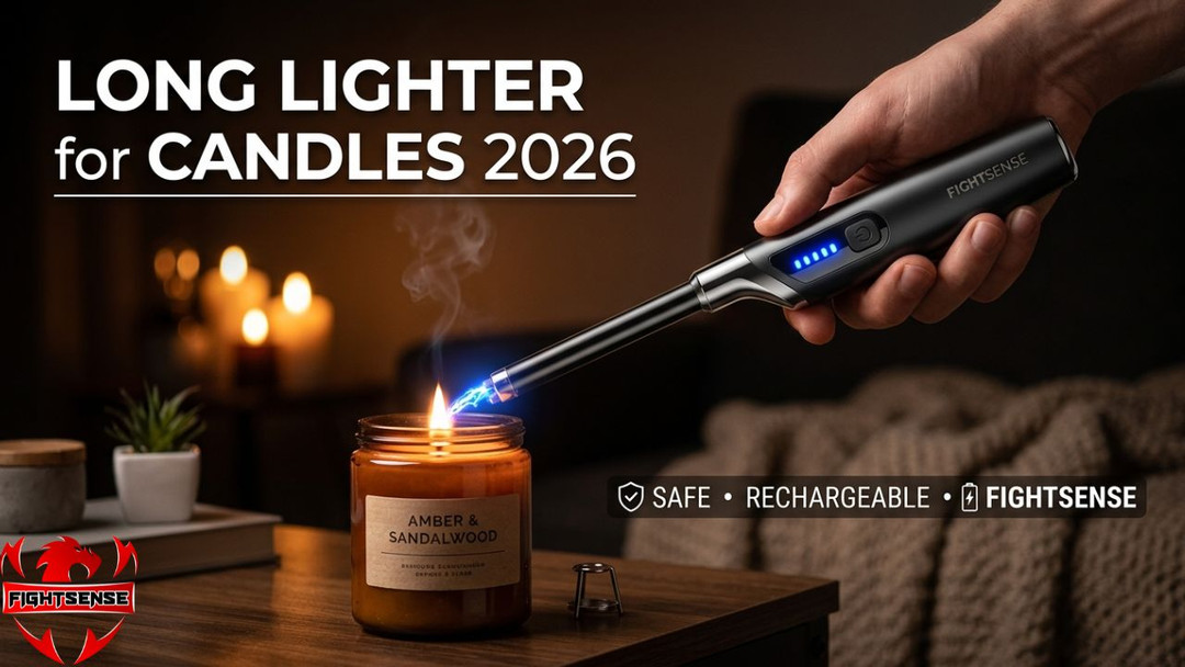 Long Lighter for Candles 2026 | Safe & Rechargeable Use by FightSense