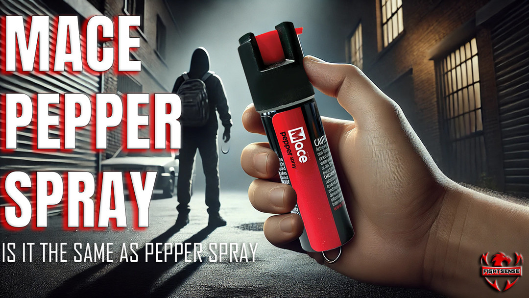 Mace Pepper Spray: Is It the Same as Pepper Spray?