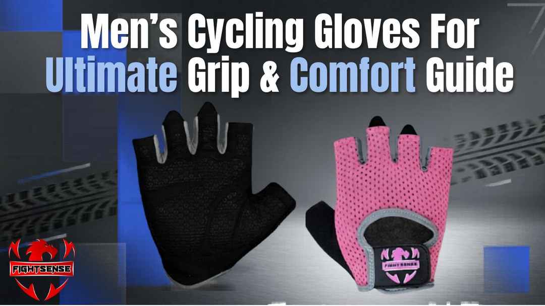 Men’s Cycling Gloves For Ultimate Grip & Comfort Guide