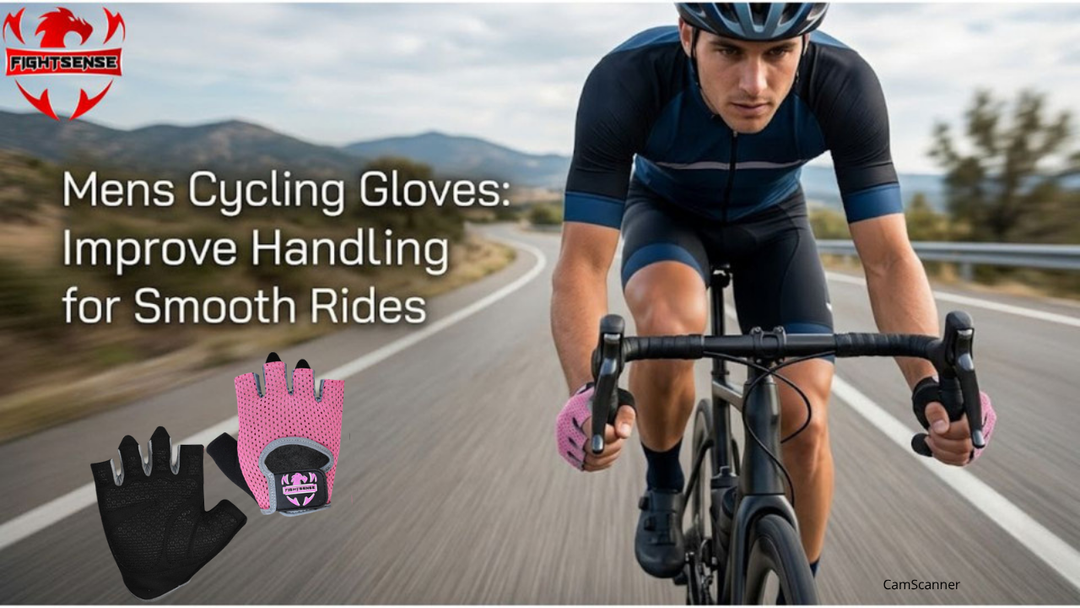 Mens Cycling Gloves: Improve Handling for Smooth Rides
