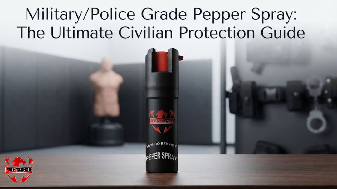 Military/Police Grade Pepper Spray: The Ultimate Civilian Protection Guide
