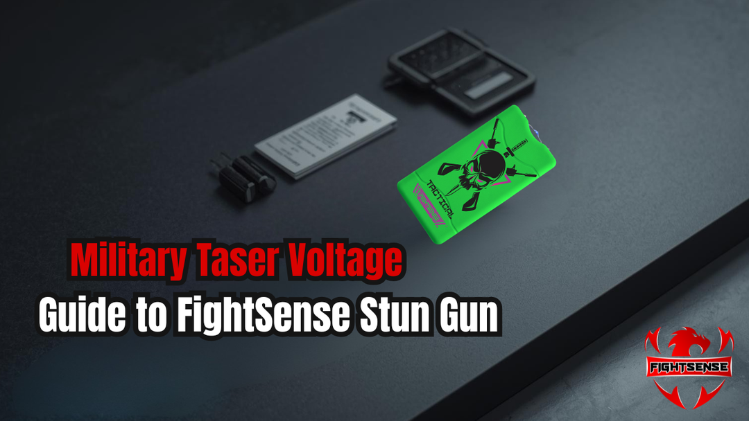 Military Taser Voltage: Guide to FightSense Stun Gun