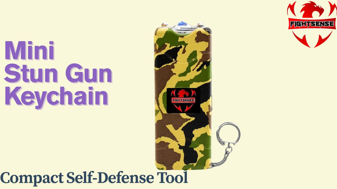 Mini Stun Gun Keychain: Compact Self-Defense Tool