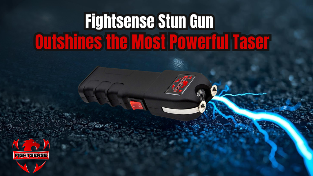 Fightsense Stun Gun Outshines the Most Powerful Taser