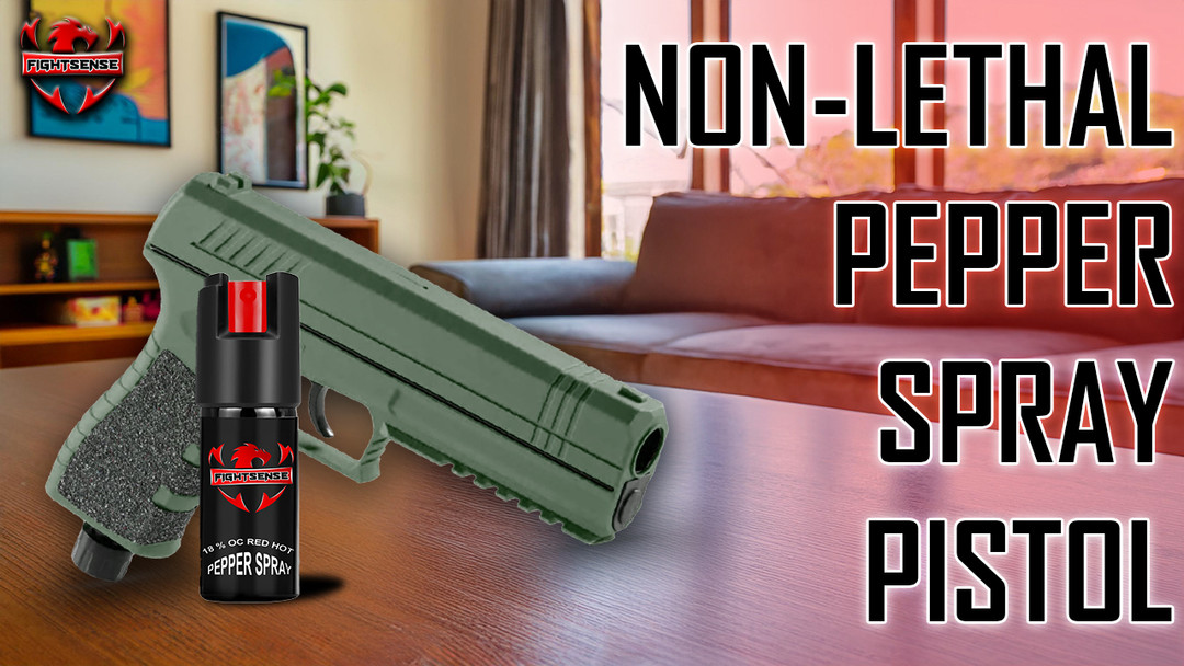 Non-Lethal Pepper Spray Pistol: A Safe Self-Defense Solution