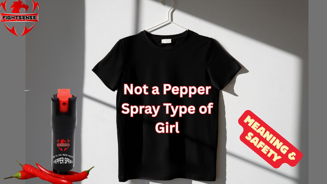 Not a Pepper Spray Type of Girl: Meaning & Safety