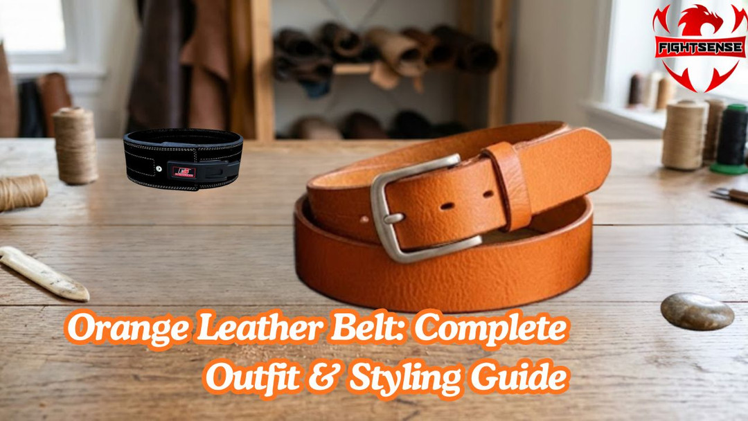 Orange Leather Belt: Complete Outfit & Styling Guide