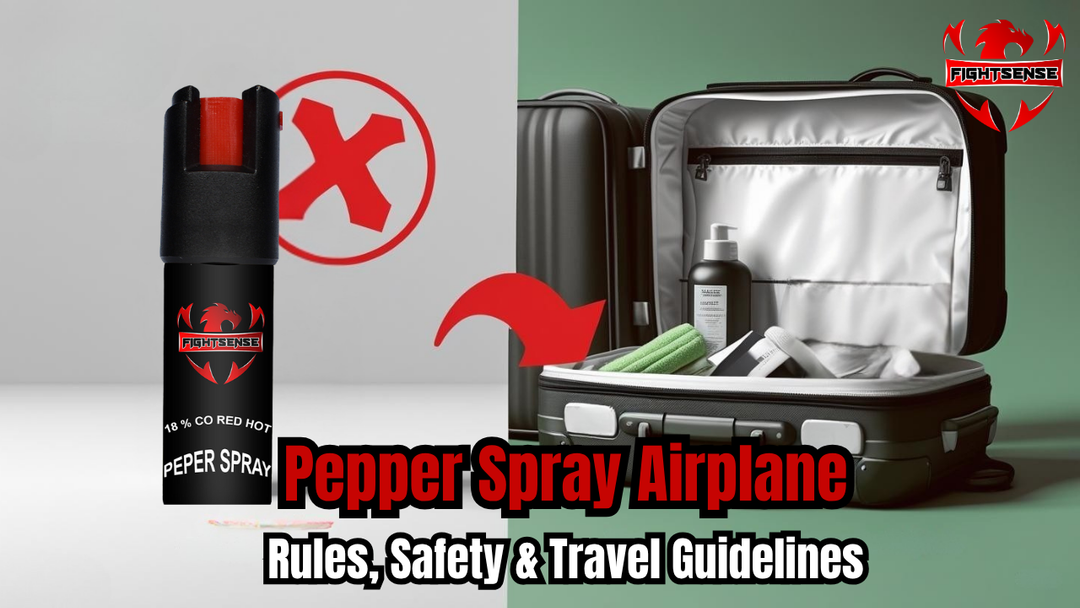 Pepper Spray Airplane: Rules, Safety & Travel Guidelines