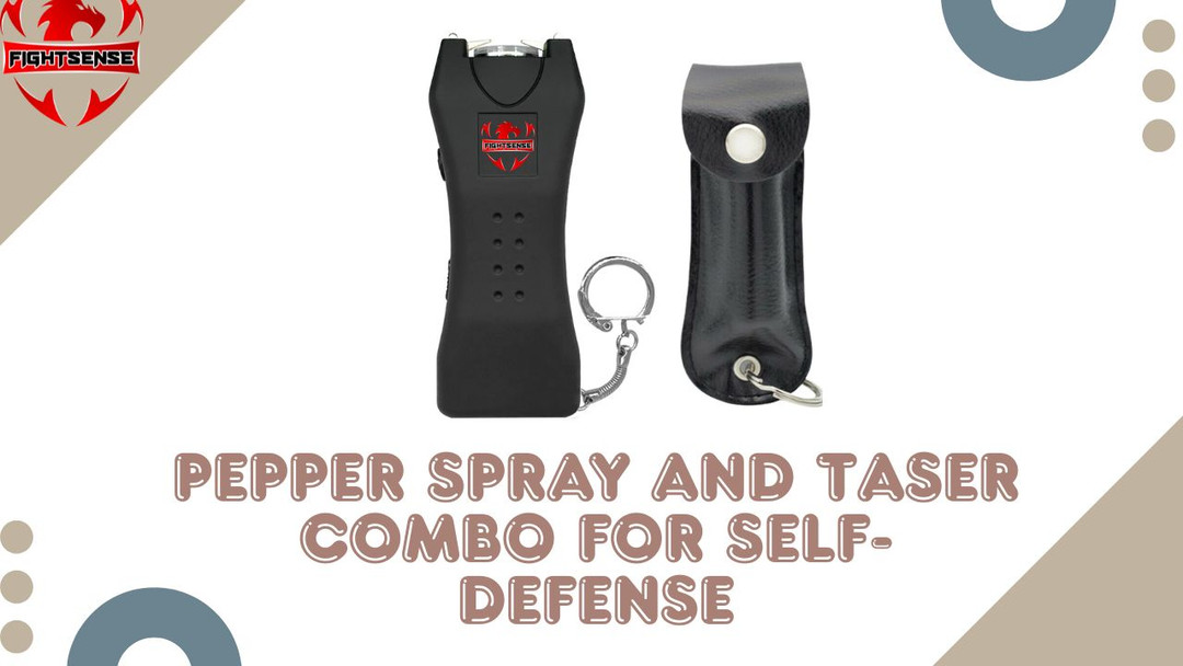 Why Choose a Pepper Spray and Taser Combo for Self-Defense?