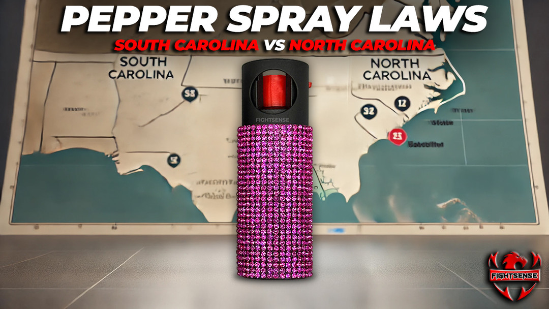 Pepper Spray Laws: South Carolina vs. North Carolina