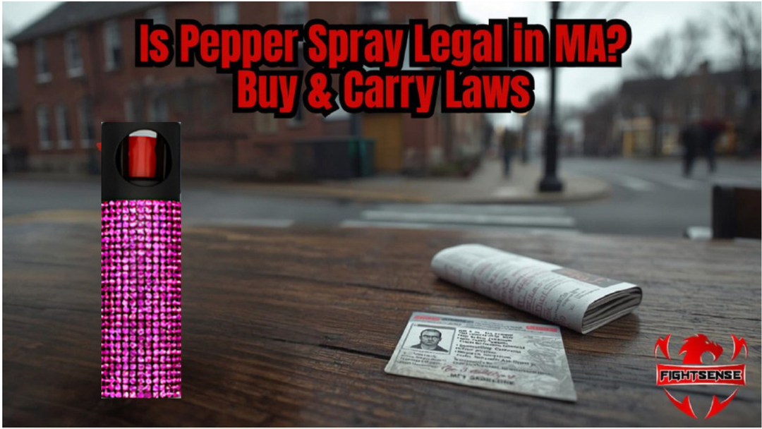 Is Pepper Spray Legal in MA? Buy & Carry Laws