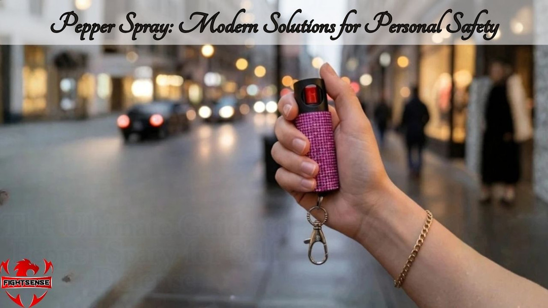 Pepper Spray: Modern Solutions for Personal Safety