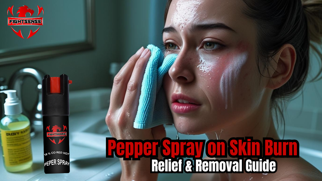 Pepper Spray on Skin: Burn Relief & Removal Guide
