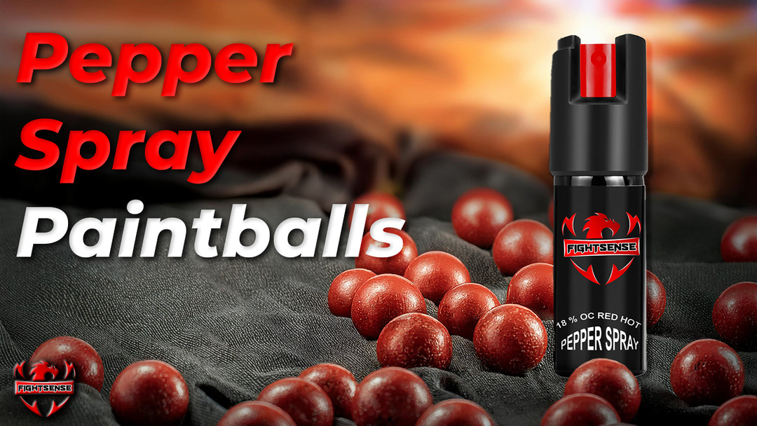 ​Pepper Spray Paintballs: Non-Lethal Defense Option