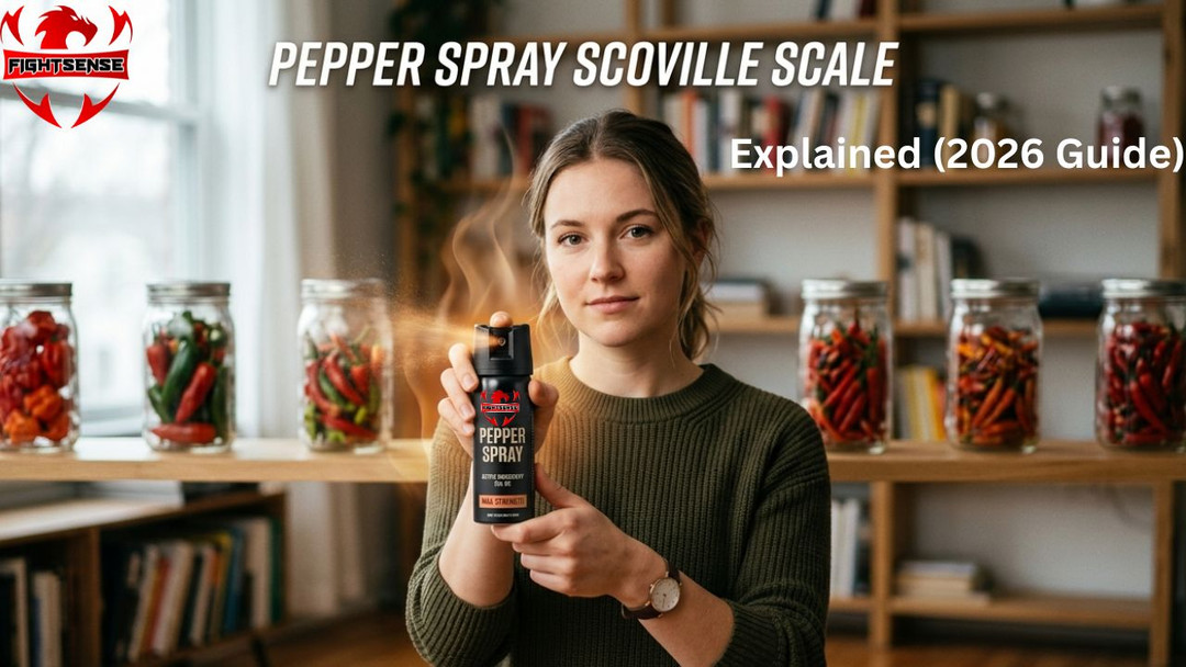 Pepper Spray Scoville Scale Explained (2026 Guide)