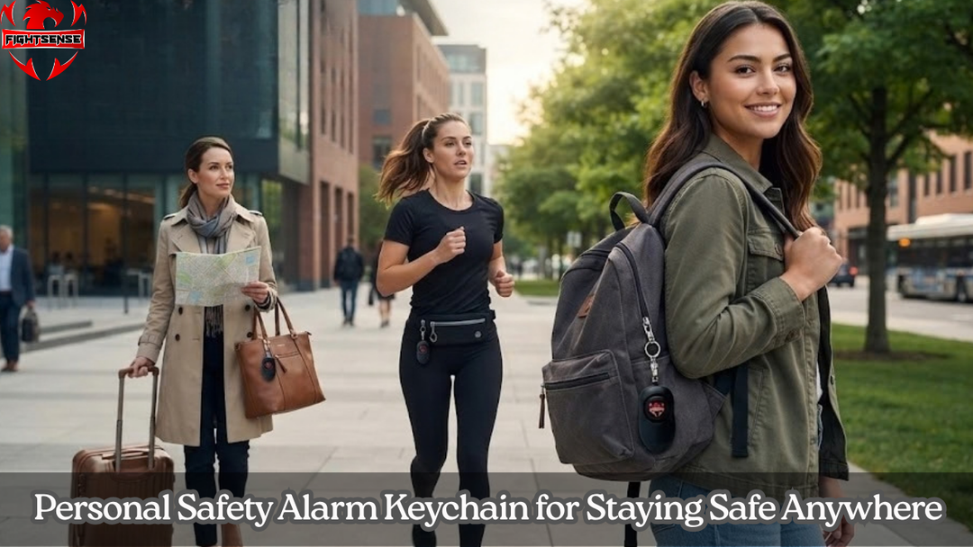 Personal Safety Alarm Keychain for Staying Safe Anywhere
