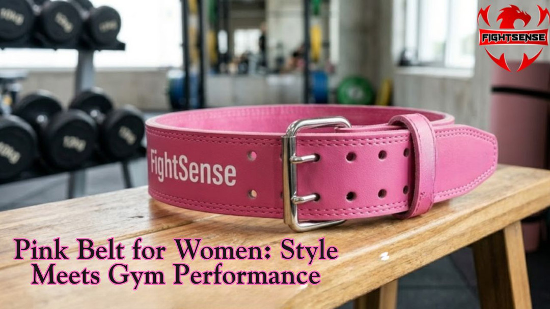Pink Belt for Women: Style Meets Gym Performance