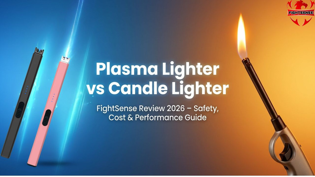 Plasma Lighter vs Candle Lighter | FightSense Review