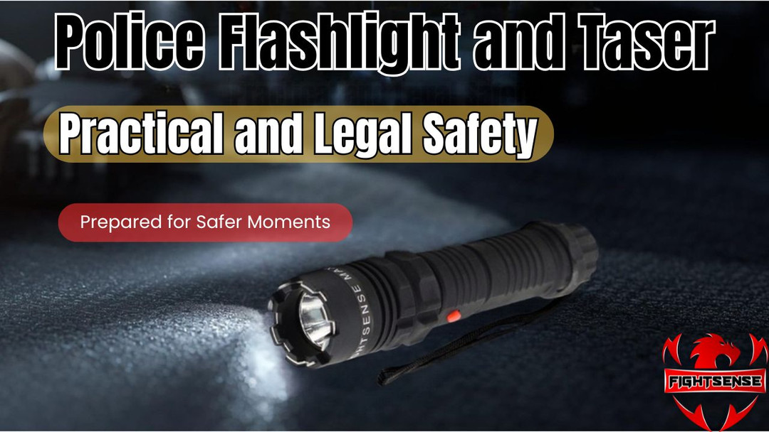 Police Flashlight and Taser: Practical and Legal Safety