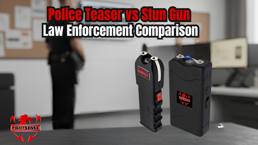 Police Teaser vs Stun Gun: Law Enforcement Comparison