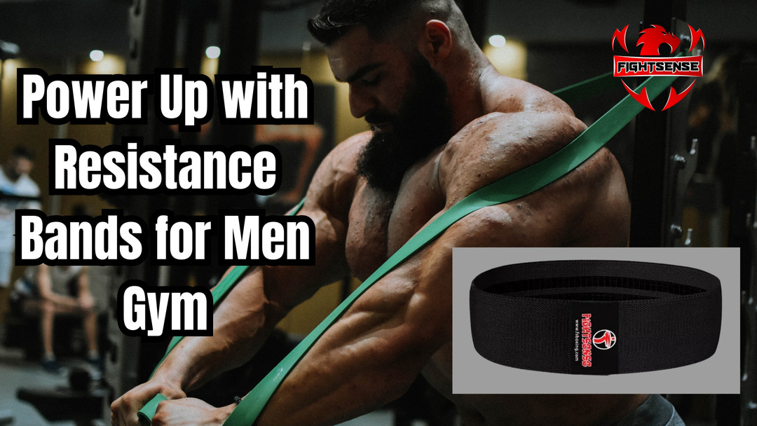 Power Up with Resistance Bands for Men Gym