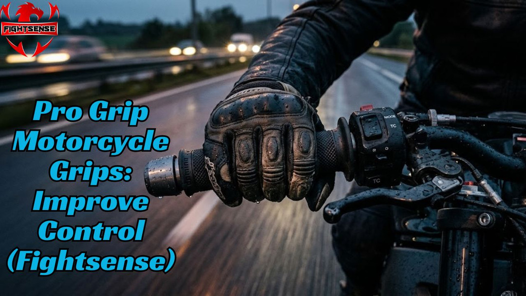 Pro Grip Motorcycle Grips: Improve Control (Fightsense)