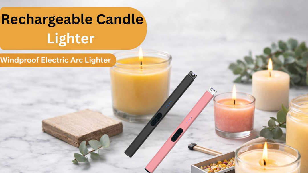 Rechargeable Candle Lighter | Windproof Arc Lighter