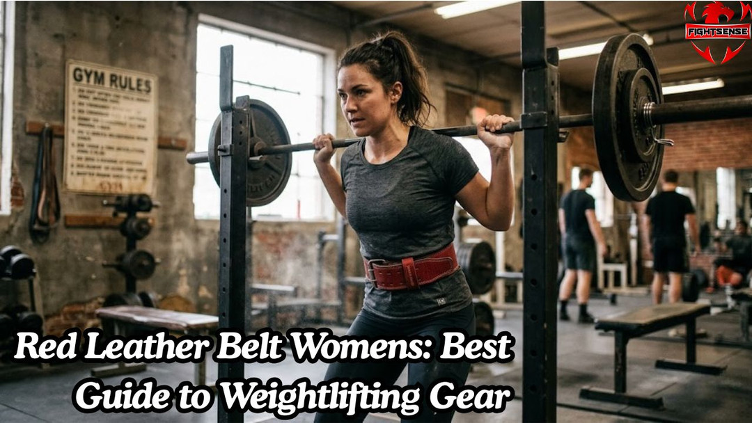Red Leather Belt Womens: Best Guide to Weightlifting Gear
