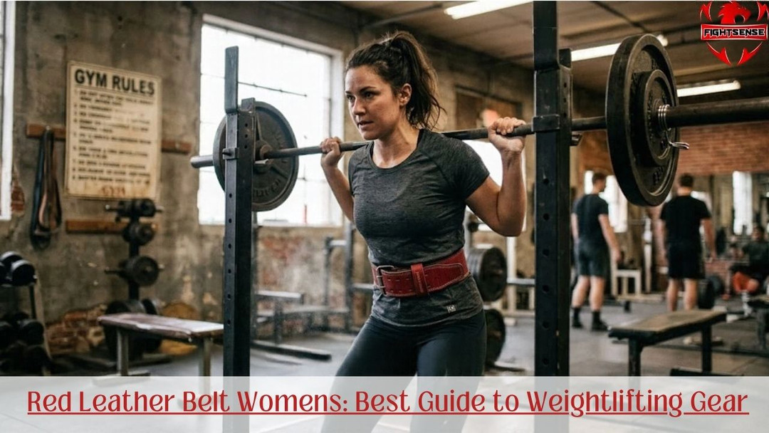 Red Leather Belt Womens: Best Guide to Weightlifting Gear