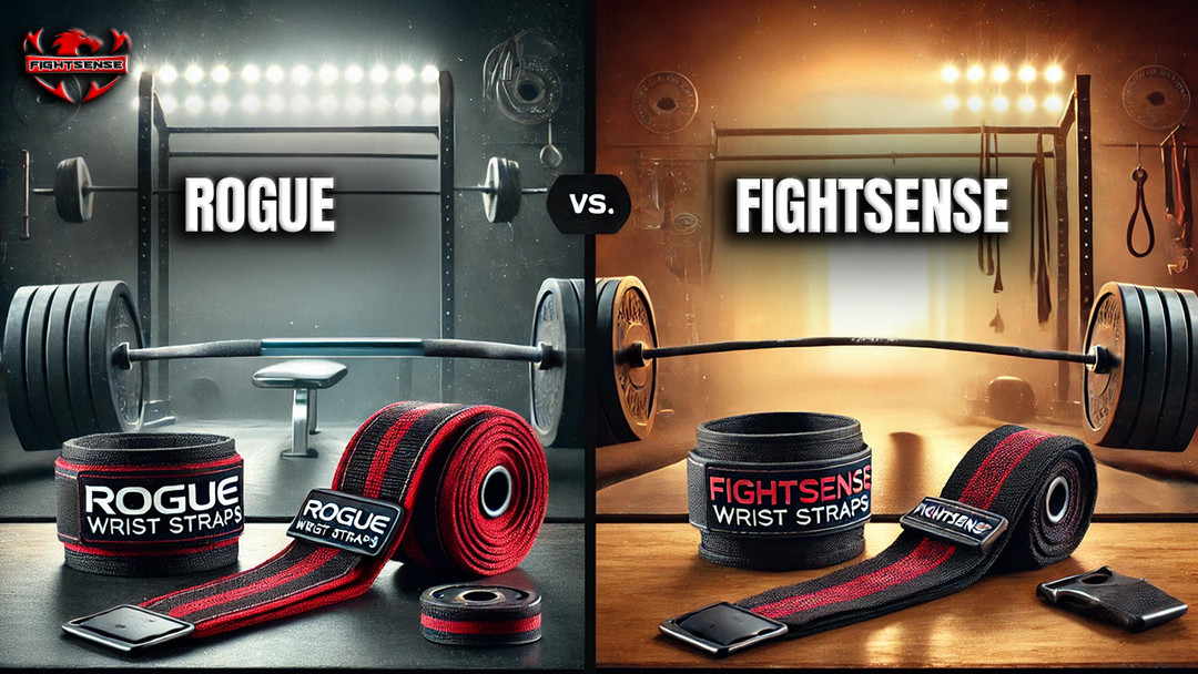 Rogue Wrist Straps vs FightSense: Ultimate Lifting Showdown