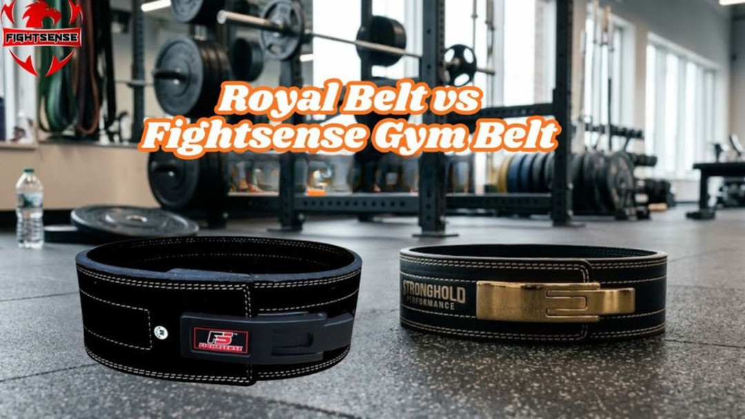 Royal Belt vs Fightsense Gym Belt 