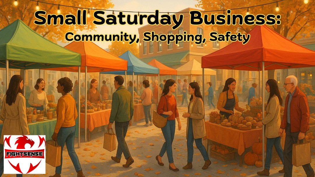 Small Saturday Business: Community, Shopping, Safety