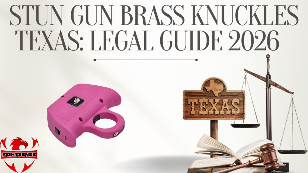 Stun Gun Brass Knuckles Texas: Legal Guide 2026