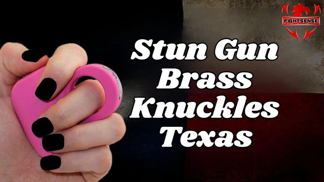 Stun Gun Brass Knuckles Texas